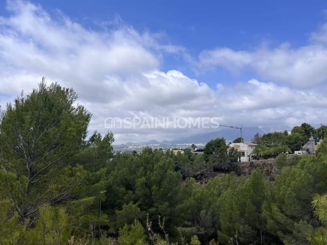 Byggetomt til salgs i Altea - € 955 000 (Ref: 9735171)