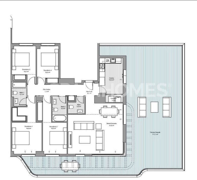 4 bedroom Flat for sale in Torremolinos with pool - € 1,450,000 (Ref: 9735186)