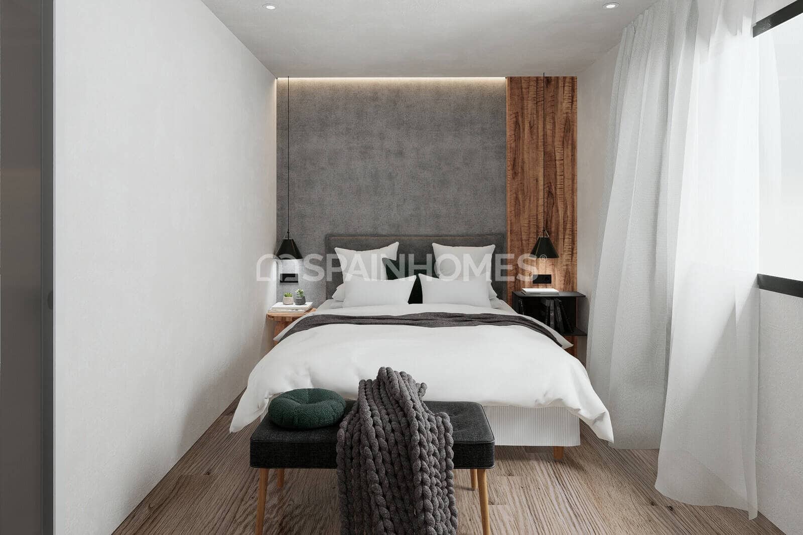 1 chambre Appartement à vendre à Alicante ville avec piscine - 250 000 € (Ref: 9735187)