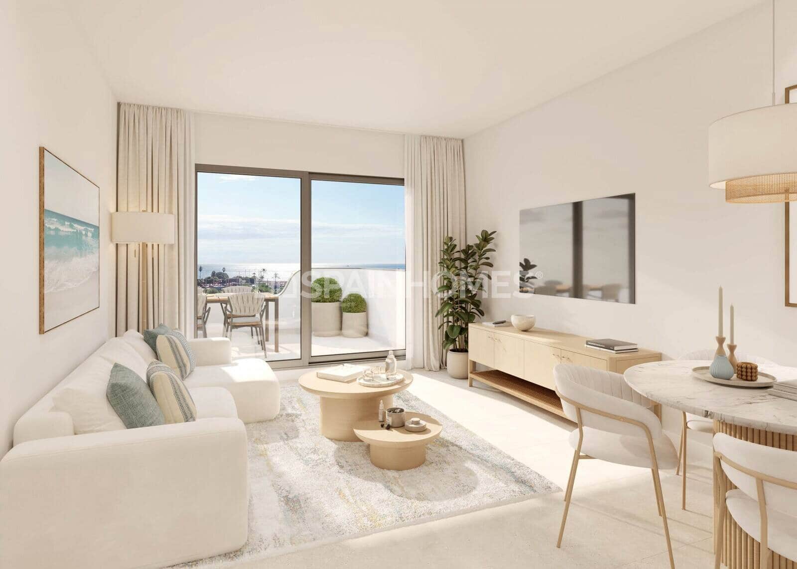 1 soveværelse Lejlighed til salg i Torre del Mar med swimmingpool - € 282.000 (Ref: 9833232)