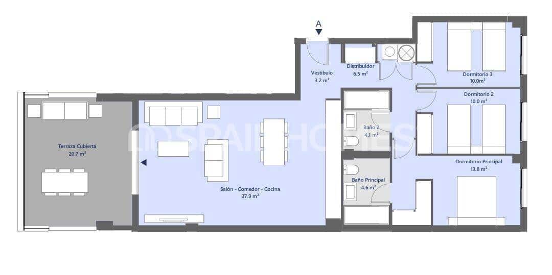 3 bedroom Flat for sale in La Cala de Mijas with pool - € 582,000 (Ref: 9833235)