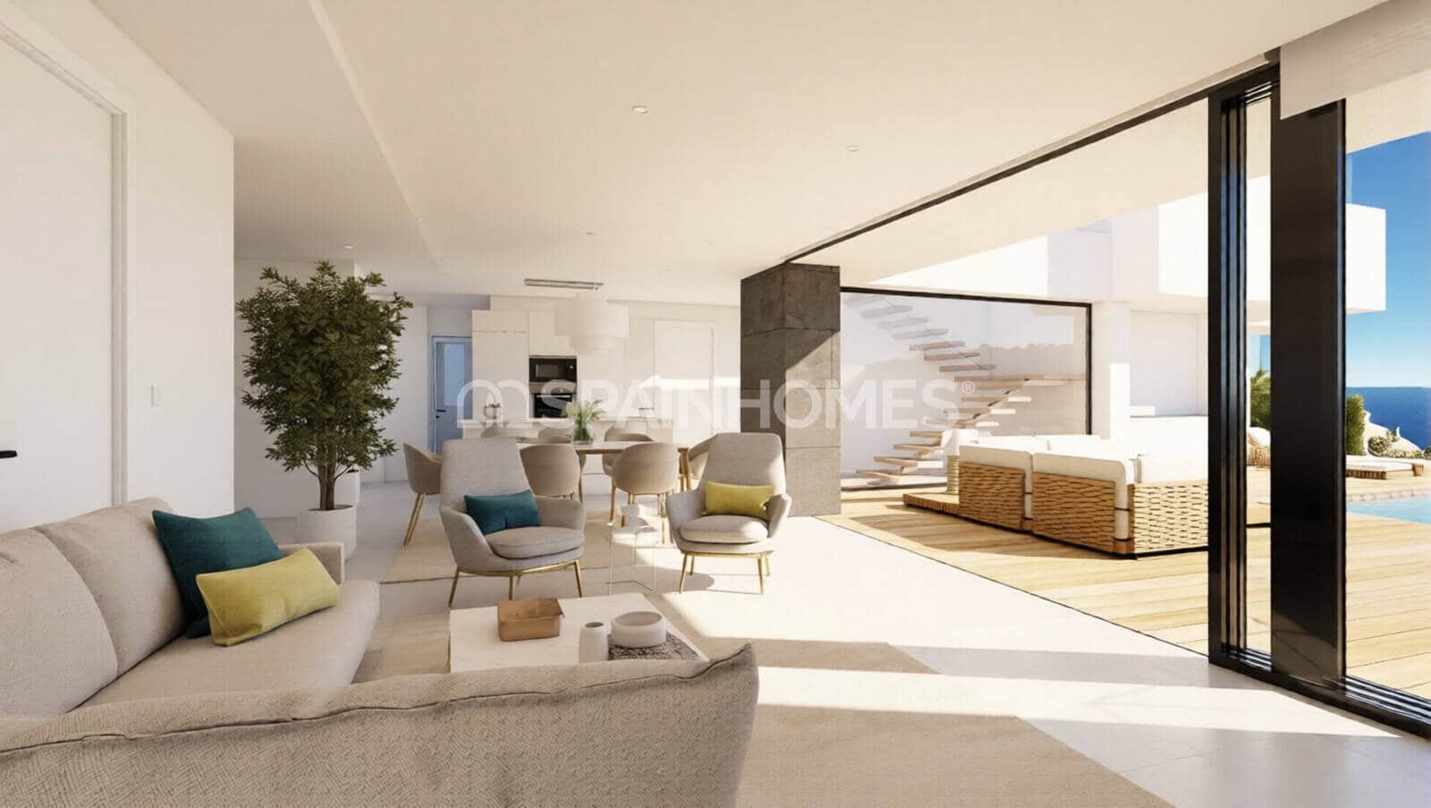 3 bedroom Villa for sale in Benitachell / Benitatxell with pool - € 2,150,000 (Ref: 9833245)