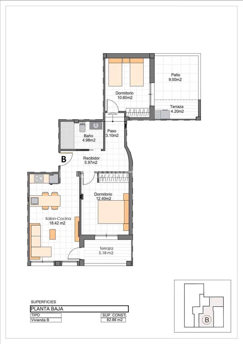 2 chambre Appartement à vendre à Lo Pagan avec piscine - 250 000 € (Ref: 9856333)