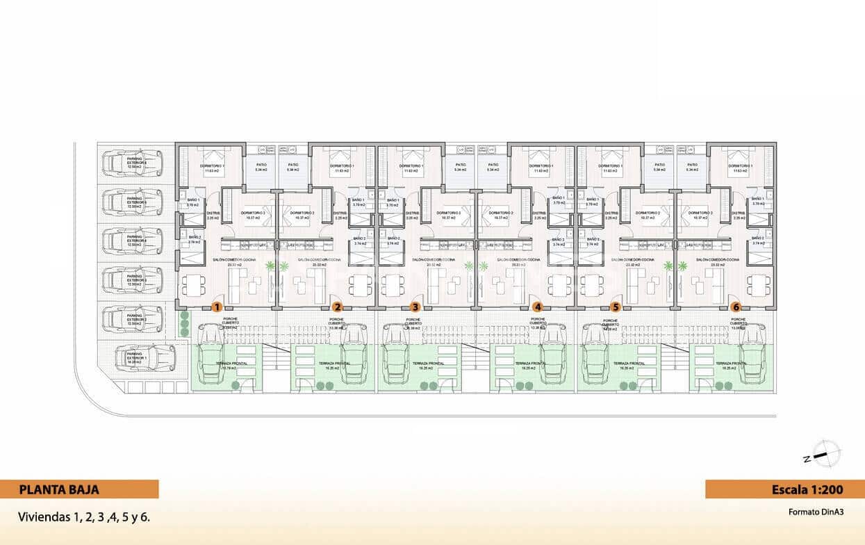 2 makuuhuone Asunto myytävänä paikassa San Pedro del Pinatar mukana uima-altaan - 280 000 € (Ref: 9875668)