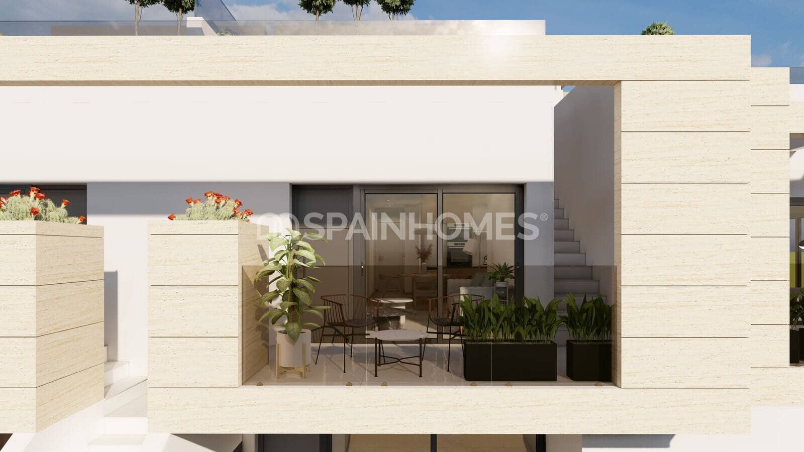 2 makuuhuone Asunto myytävänä paikassa San Pedro del Pinatar mukana uima-altaan - 280 000 € (Ref: 9875668)