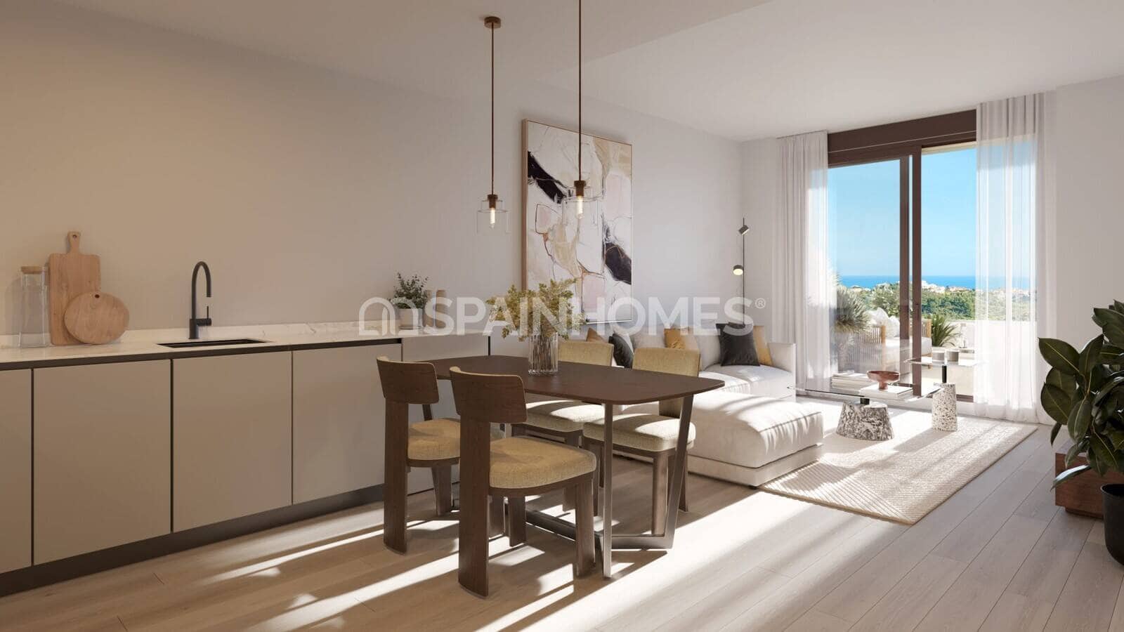 2 quarto Apartamento para venda em Las Lagunas de Mijas com piscina - 333 000 € (Ref: 9875669)
