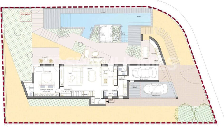 3 quarto Moradia para venda em Dehesa de Campoamor com piscina - 1 470 000 € (Ref: 9889729)