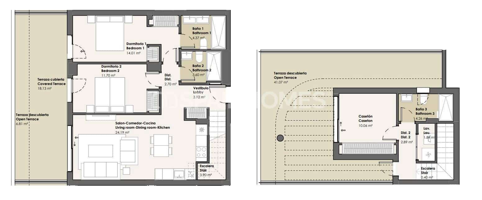 Piso de 1 habitación en Torrox en venta con piscina - 255.000 € (Ref: 9898704)