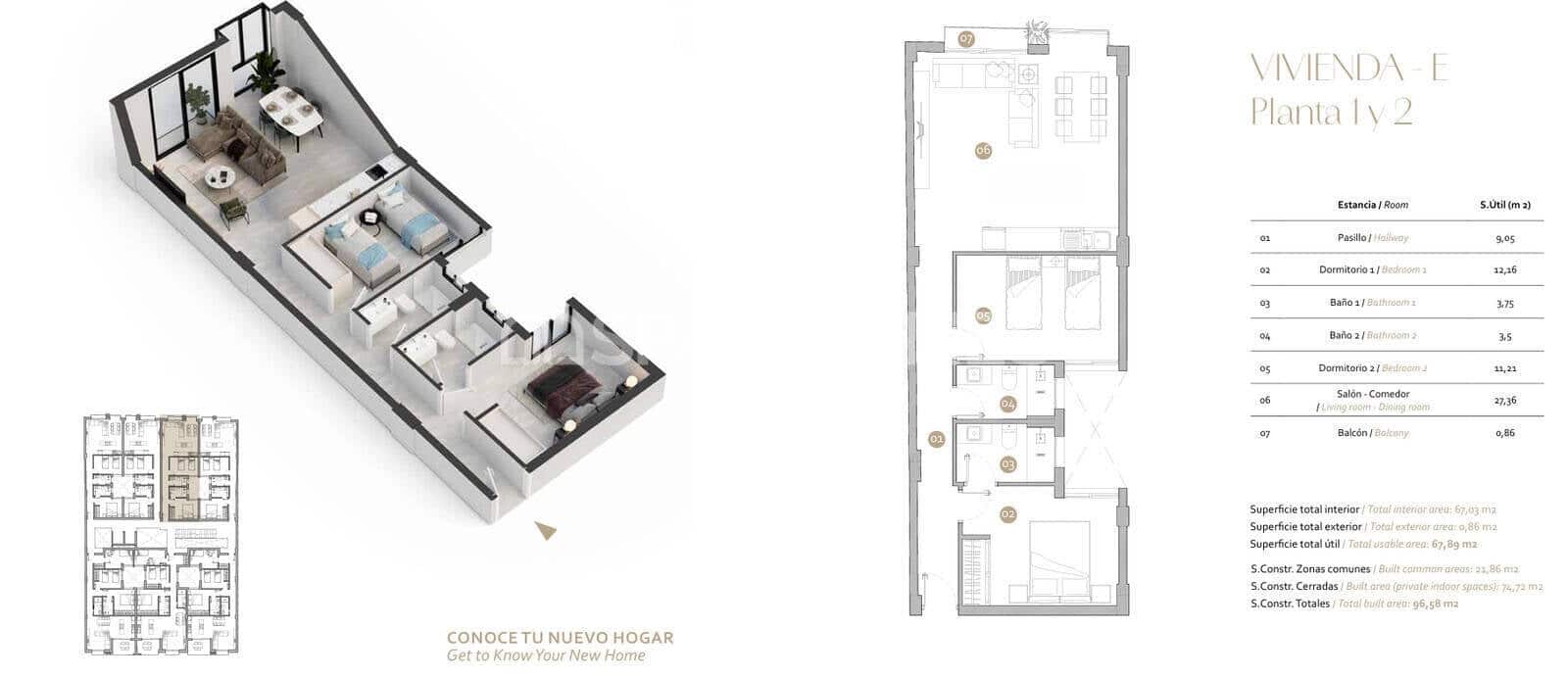 2 chambre Appartement à vendre à Fuengirola - 372 000 € (Ref: 9923206)