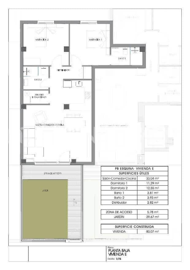 2 Zimmer Wohnung zu verkaufen in La Villajoyosa / Vila Joiosa - 275.000 € (Ref: 9923207)