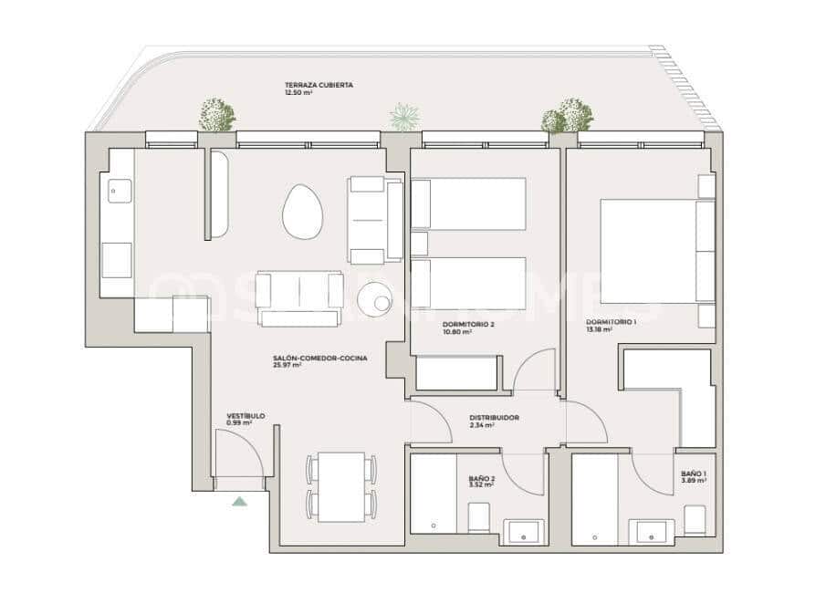 1 chambre Appartement à vendre à Torremolinos avec piscine - 412 000 € (Ref: 9923212)