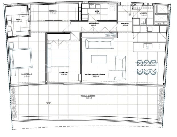 2 camera da letto Appartamento in vendita in El Higuerón, Fuengirola con piscina - 885.000 € (Rif: 9941707)