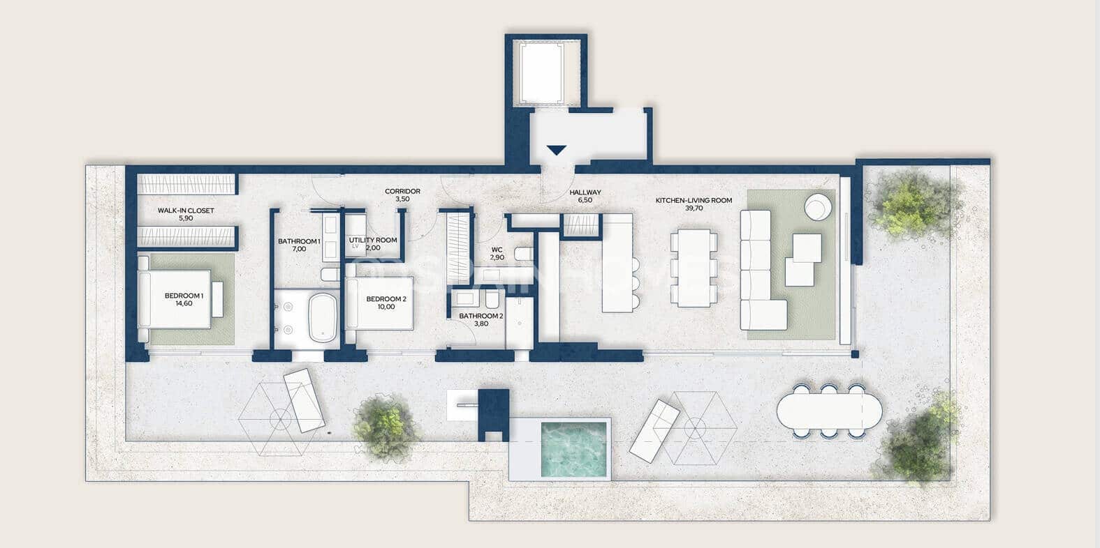 2 soveværelse Lejlighed til salg i Benalmadena med swimmingpool - € 822.000 (Ref: 9961977)