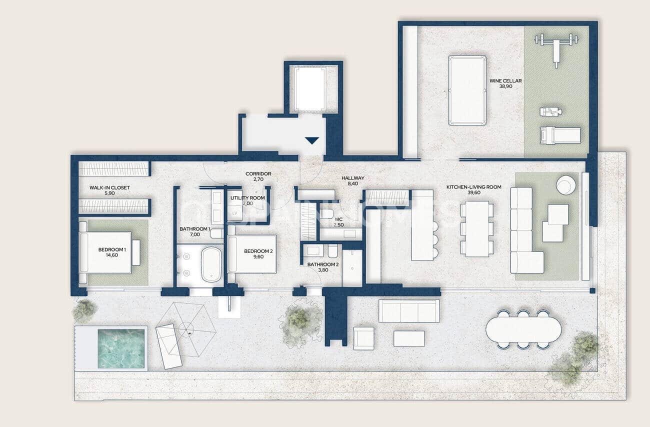 2 soveværelse Lejlighed til salg i Benalmadena med swimmingpool - € 822.000 (Ref: 9961977)