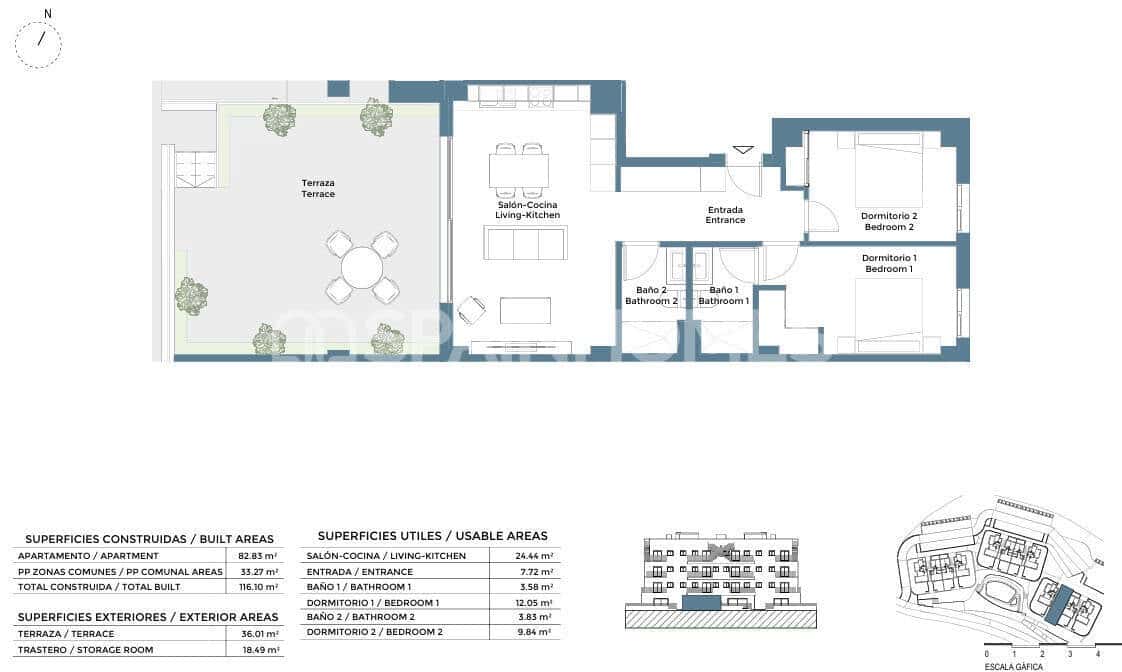 2 sypialnia Mieszkanie na sprzedaż w Corvera z basenem - 229 000 € (Ref: 9961978)