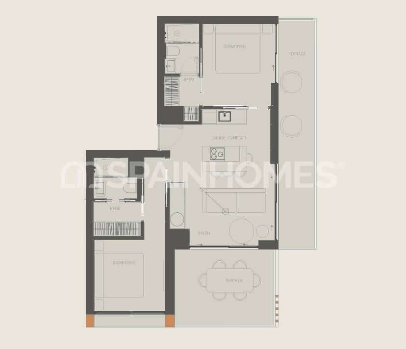 1 soverom Leilighet til salgs i Torremolinos med svømmebasseng - € 377 000 (Ref: 9966115)