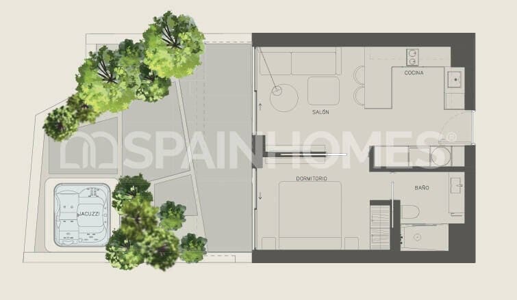 1 soverom Leilighet til salgs i Torremolinos med svømmebasseng - € 377 000 (Ref: 9966115)