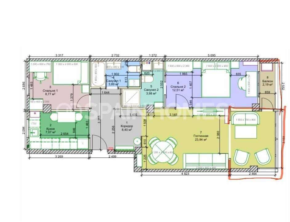 2 chambre Appartement à vendre à Torrevieja - 230 000 € (Ref: 9986356)