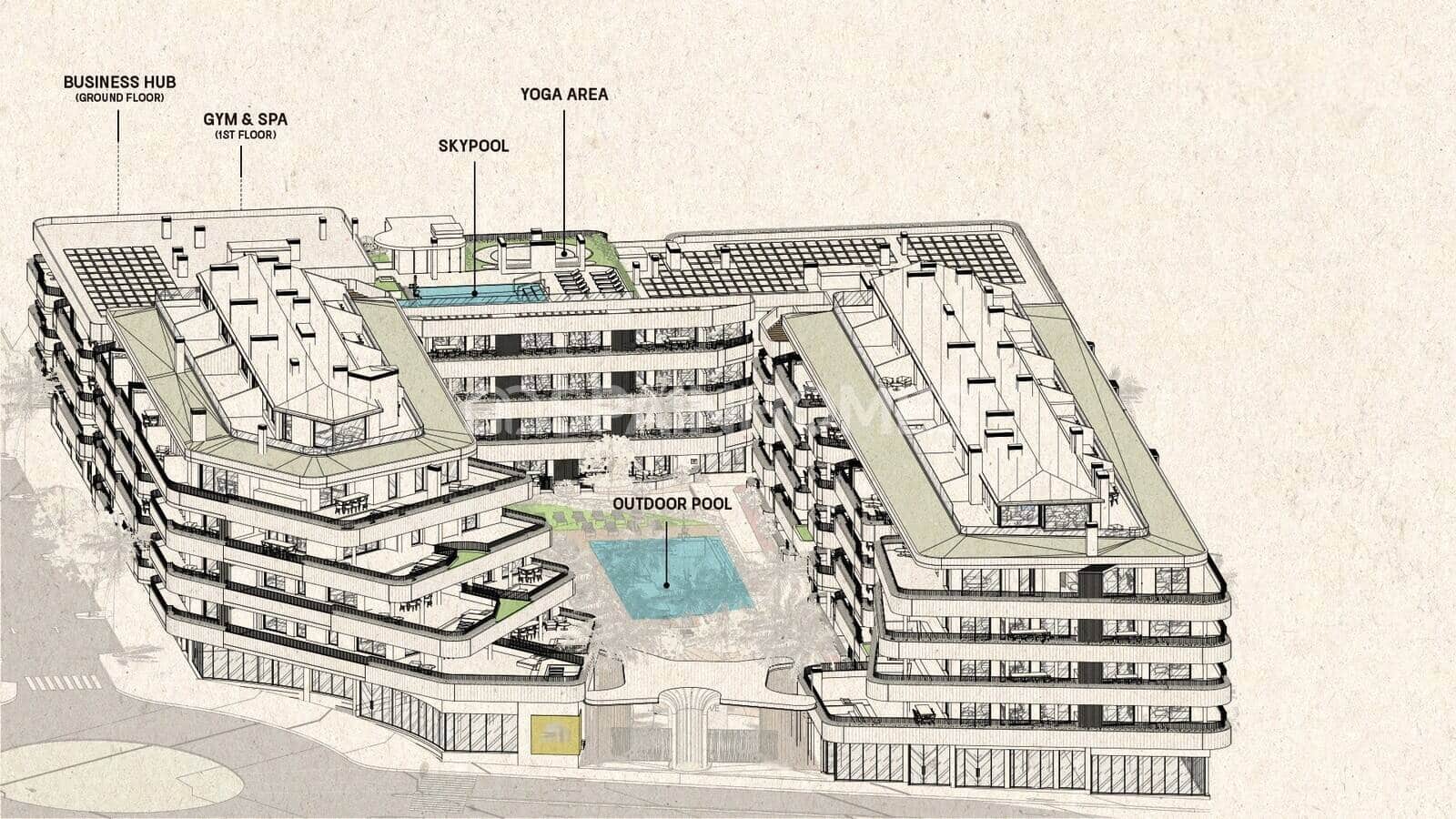 1 sypialnia Mieszkanie na sprzedaż w San Pedro de Alcantara z basenem - 595 000 € (Ref: 9986357)