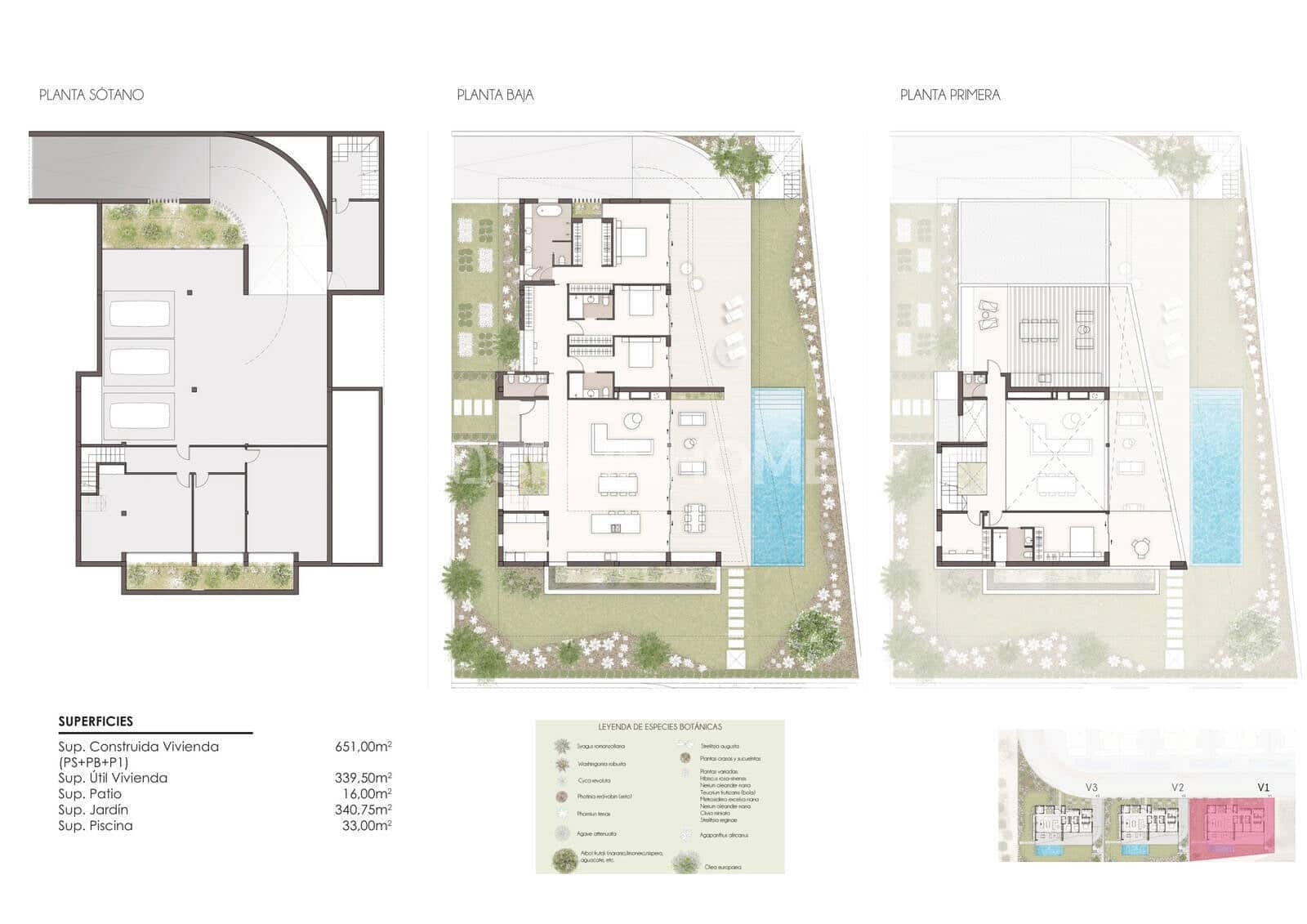 4 bedroom Villa for sale in Monforte del Cid with pool - € 2,250,000 (Ref: 9990199)