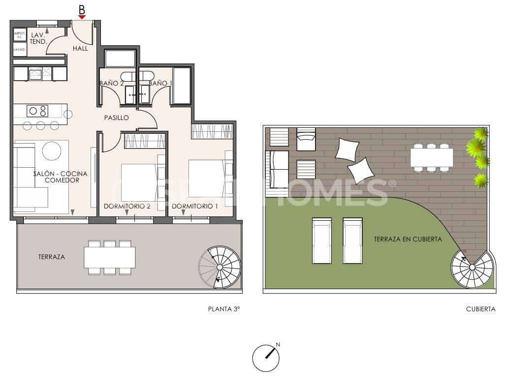 2 soveværelse Lejlighed til salg i Fuengirola med swimmingpool - € 370.000 (Ref: 9990200)