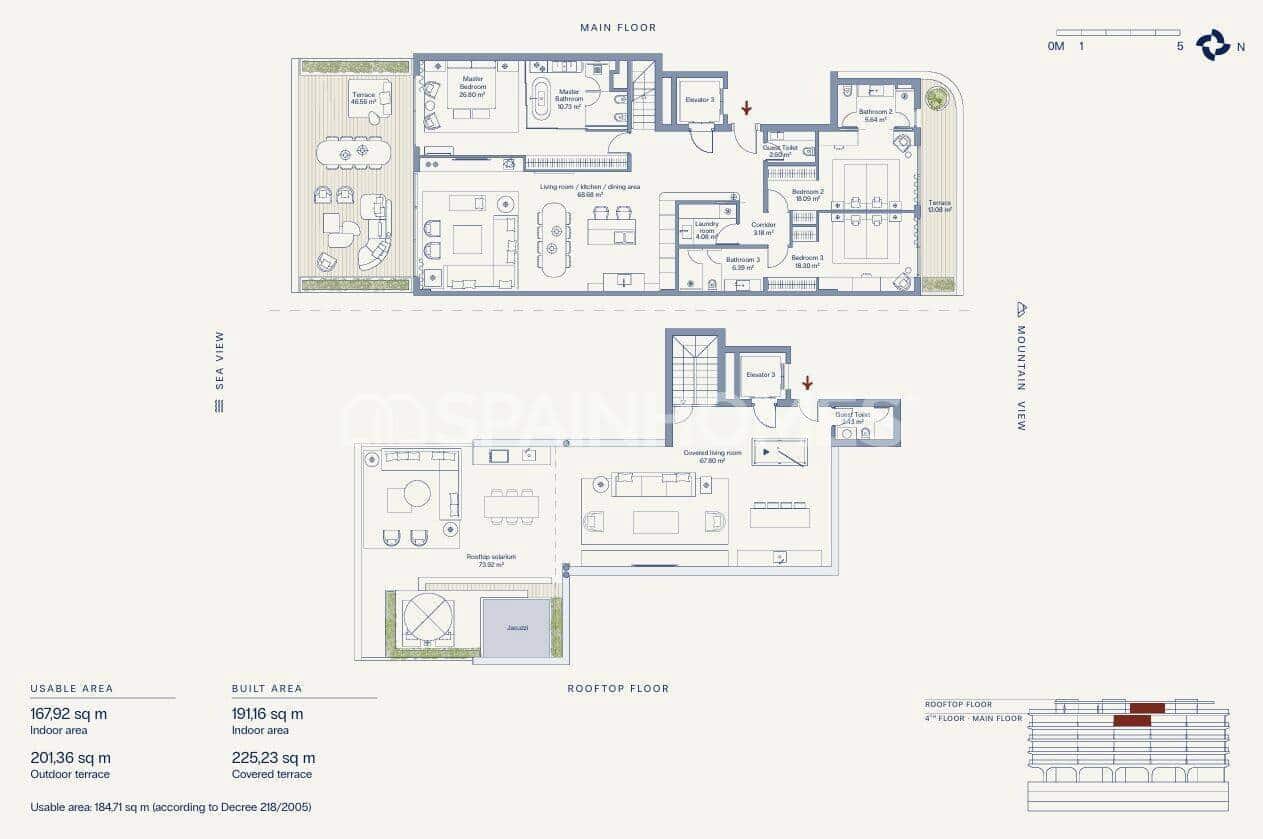 3 soverom Leilighet til salgs i Estepona med svømmebasseng - € 2 500 000 (Ref: 9998074)