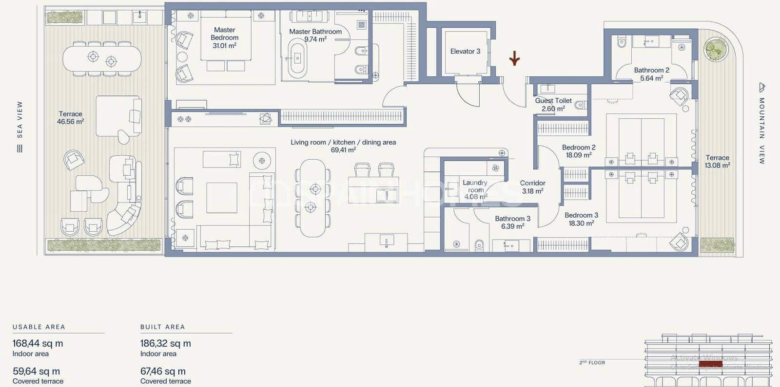 3 soverom Leilighet til salgs i Estepona med svømmebasseng - € 2 500 000 (Ref: 9998074)