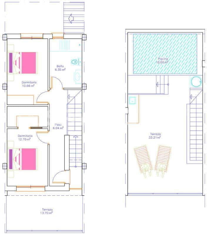 3 bedroom Villa for sale in San Pedro del Pinatar with pool - € 379,000 (Ref: 9998076)