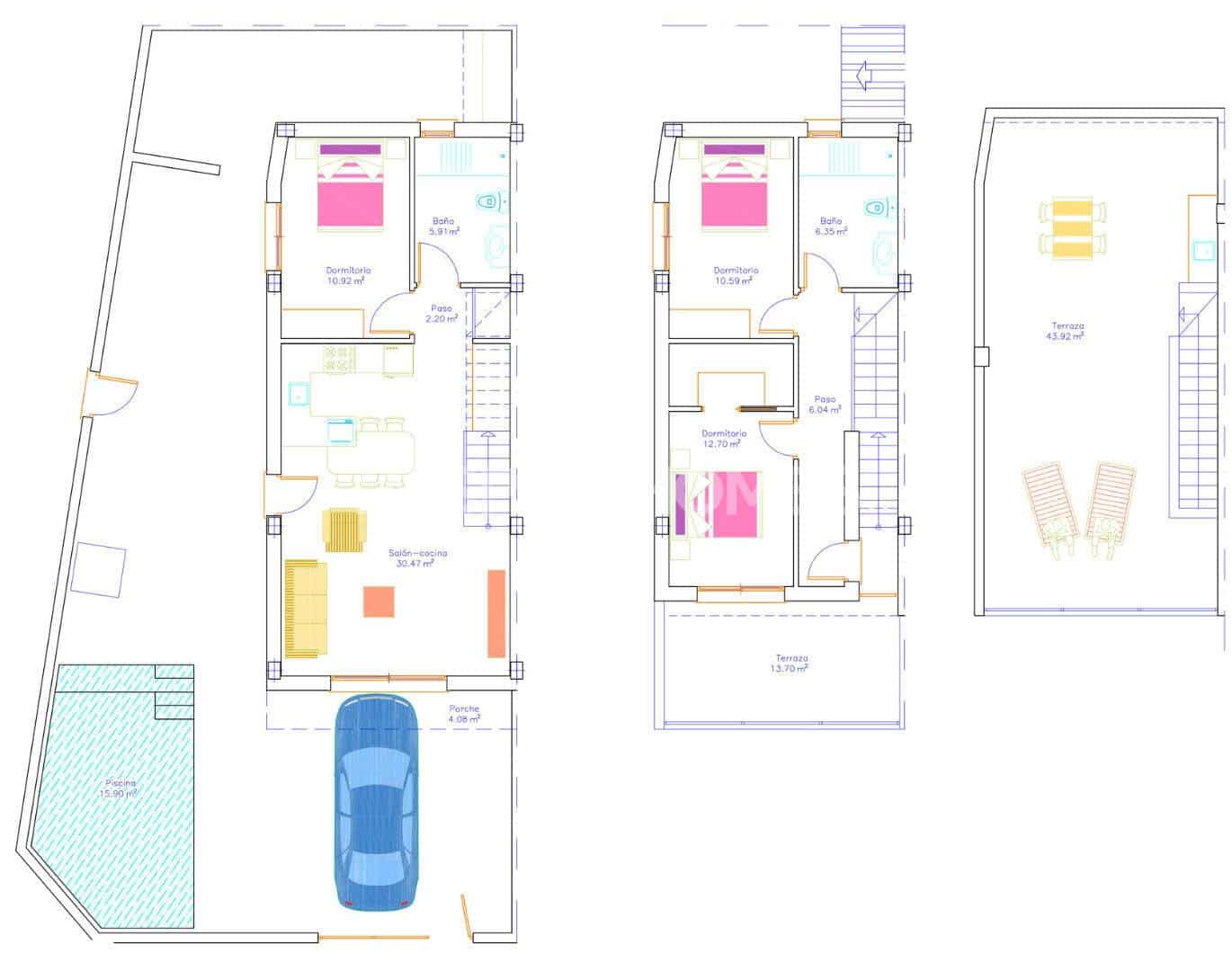 3 bedroom Villa for sale in San Pedro del Pinatar with pool - € 379,000 (Ref: 9998076)