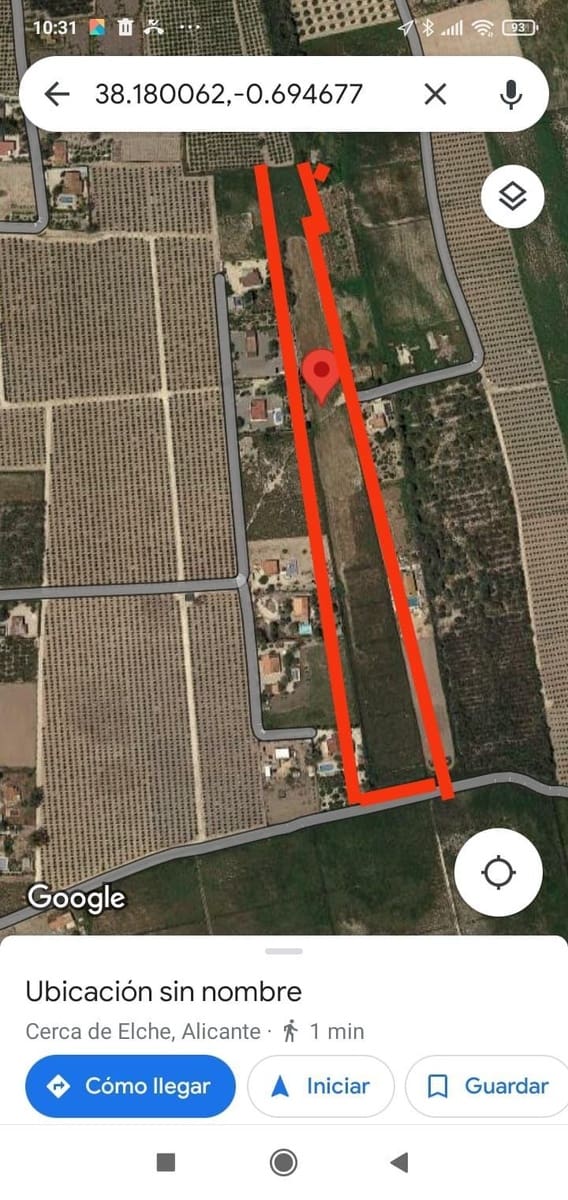 Finca/Hus på landet till salu i Elche / Elx - 75 000 € (Ref: 10097636)