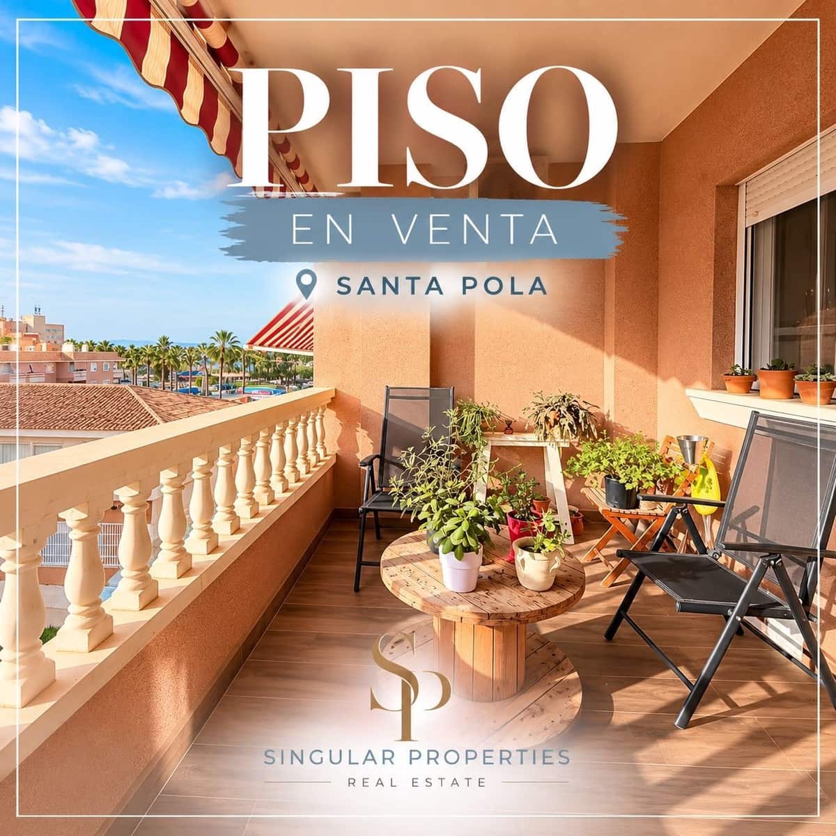 2 soverom Leilighet til salgs i Santa Pola med garasje - € 195 000 (Ref: 10166200)