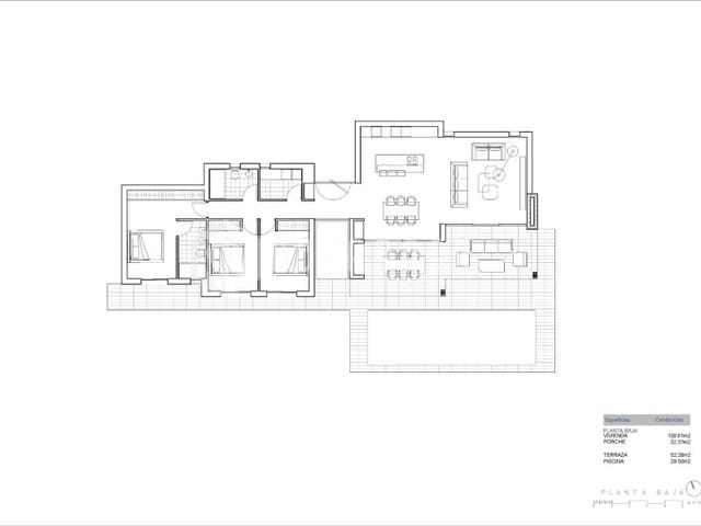 3 soverom Villa til salgs i Cometa - Carrió, Calpe / Calp med svømmebasseng - € 1 190 000 (Ref: 9110649)