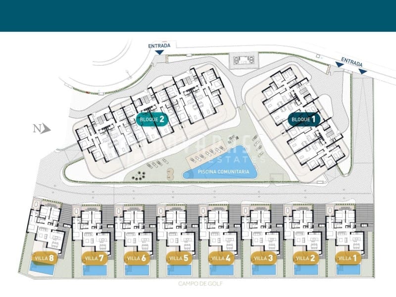 2 soverom Leilighet til salgs i Los Alcazares med svømmebasseng - € 279 000 (Ref: 9625585)
