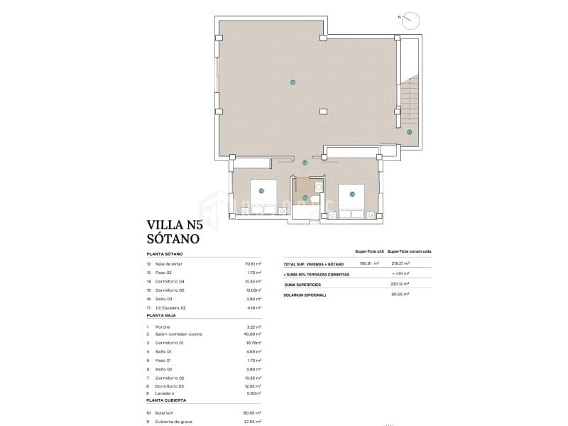 5 slaapkamer Villa te koop in Polop met zwembad - € 638.650 (Ref: 9625586)