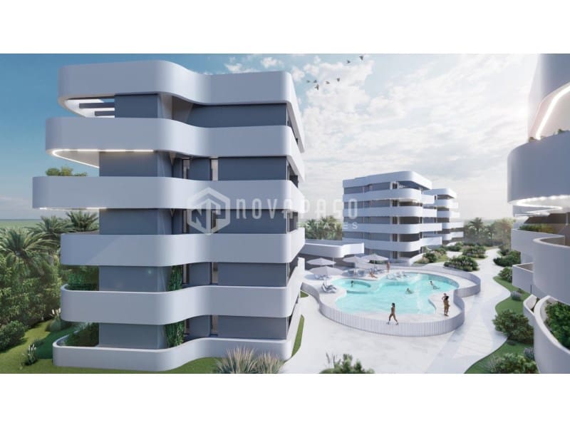 2 Zimmer Penthouse zu verkaufen in Guardamar del Segura mit Pool - 375.000 € (Ref: 9625592)