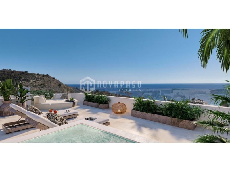 3 bedroom Apartment for sale in La Villajoyosa / Vila Joiosa with pool - € 533,000 (Ref: 9625595)