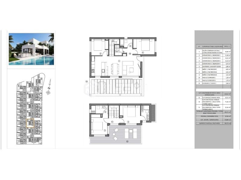 4 soveværelse Villa til salg i Finestrat med swimmingpool - € 875.000 (Ref: 9625600)
