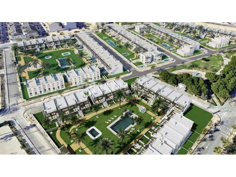 2 soveværelse Bungalow til salg i Pilar de la Horadada med swimmingpool - € 299.900 (Ref: 9625602)