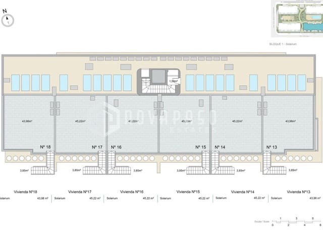 2 camera da letto Attico in vendita in Pilar de la Horadada ciudad, Pilar de la Horadada con piscina - 299.000 € (Rif: 9625628)