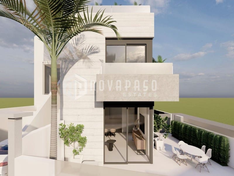 2 makuuhuone Bungalow myytävänä paikassa Pilar de la Horadada mukana uima-altaan - 359 000 € (Ref: 9625647)