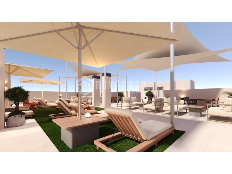 2 Zimmer Penthouse zu verkaufen in Orihuela Costa mit Pool - 235.000 € (Ref: 9625653)