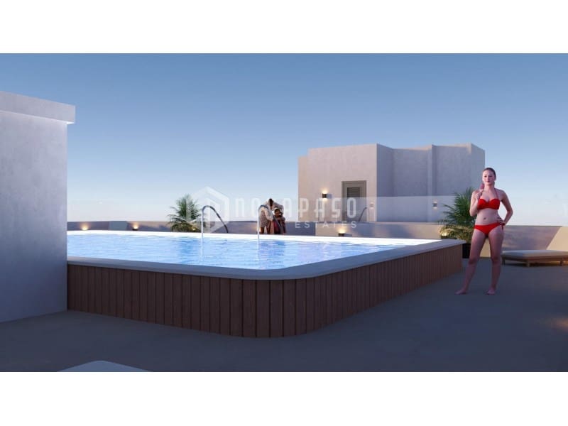 2 Zimmer Penthouse zu verkaufen in Orihuela Costa mit Pool - 235.000 € (Ref: 9625653)