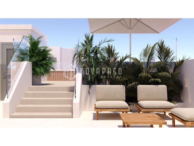 2 Zimmer Penthouse zu verkaufen in Orihuela Costa mit Pool - 235.000 € (Ref: 9625653)