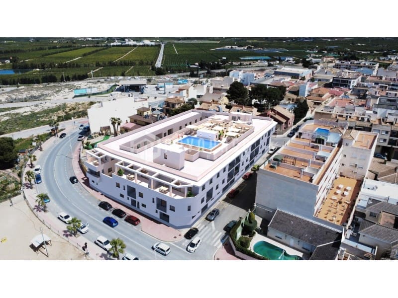 2 Zimmer Penthouse zu verkaufen in Orihuela Costa mit Pool - 235.000 € (Ref: 9625653)