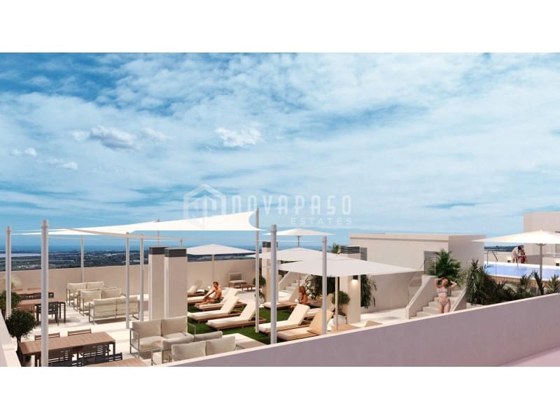 2 Zimmer Penthouse zu verkaufen in Orihuela Costa mit Pool - 235.000 € (Ref: 9625653)