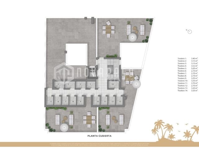 2 sypialnia Apartament na sprzedaż w Zona Pueblo, Guardamar del Segura z basenem - 299 500 € (Ref: 9625663)