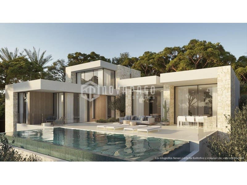3 bedroom Villa for sale in Moraira with pool - € 1,890,000 (Ref: 9625665)