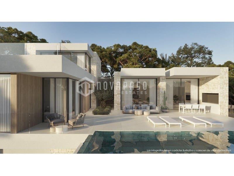3 bedroom Villa for sale in Moraira with pool - € 1,890,000 (Ref: 9625665)