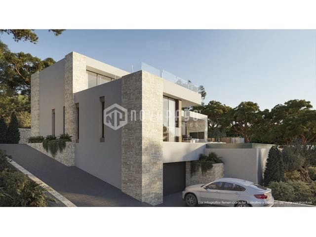 3 makuuhuone Huvila myytävänä paikassa Benimeit - Tabaira, Teulada-Moraira mukana uima-altaan - 1 890 000 € (Ref: 9625665)