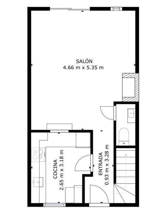 2 Zimmer Apartment zu verkaufen in Algorfa mit Pool - 269.900 € (Ref: 10011649)